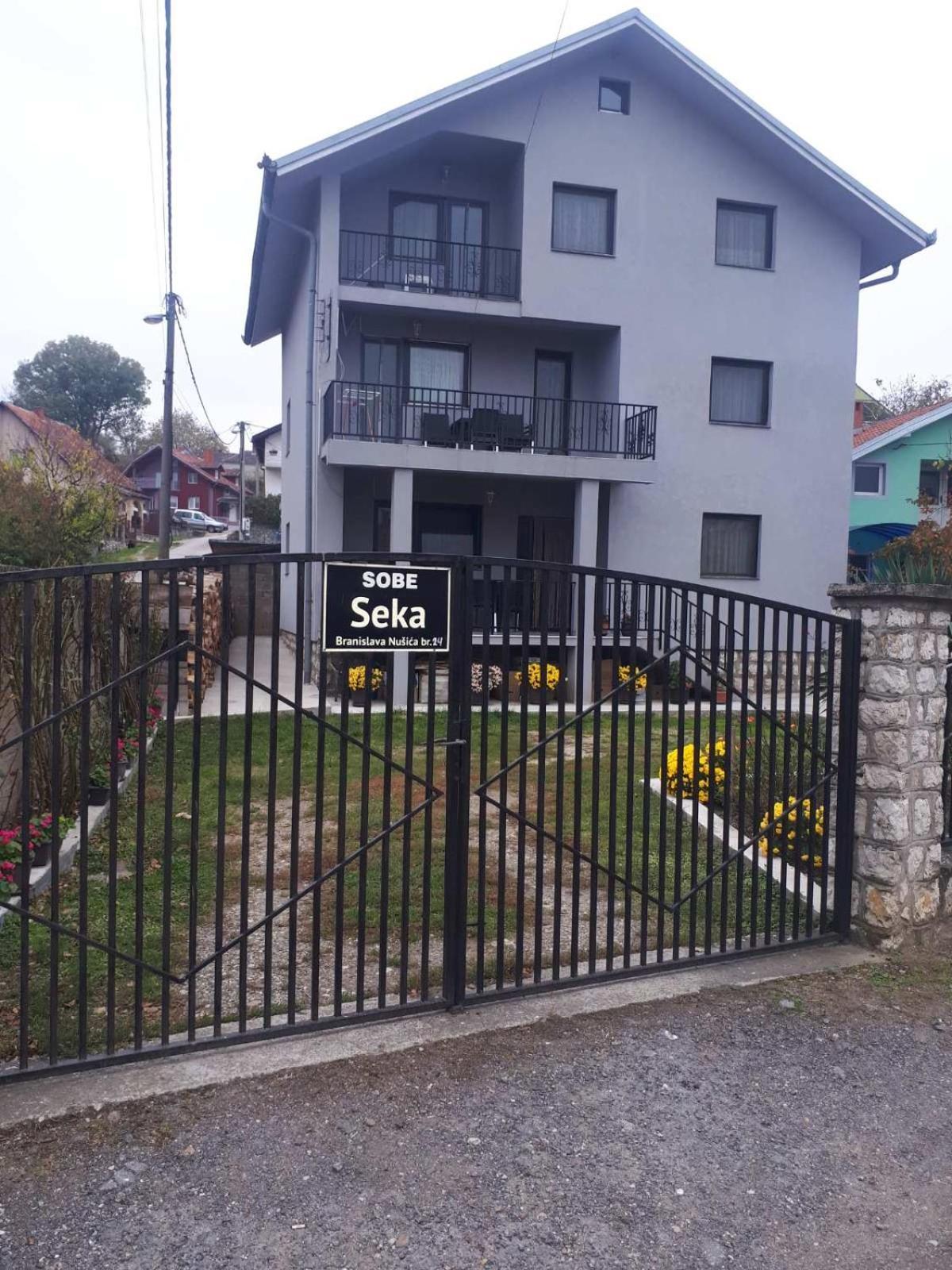 Sobe Seka Hotel Golubac Luaran gambar